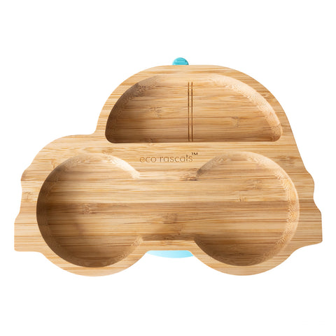 Eco Rascals Bamboo Suction Plate For Weaning