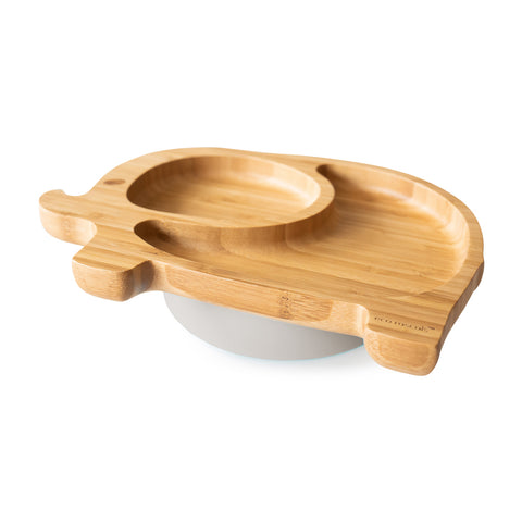 Eco Rascals Bamboo Suction Plate For Weaning