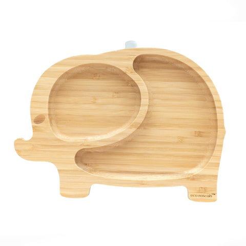 Eco Rascals Bamboo Suction Plate For Weaning