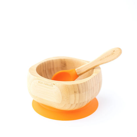 Eco Rascals Bamboo Bowl & Spoon Weaning Set