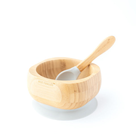 Eco Rascals Bamboo Bowl & Spoon Weaning Set