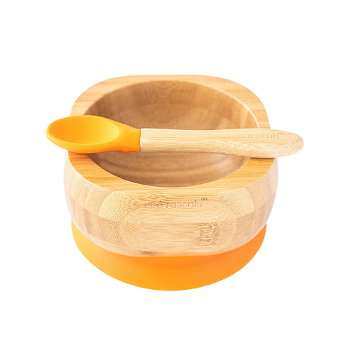 Eco Rascals Bamboo Bowl & Spoon Weaning Set