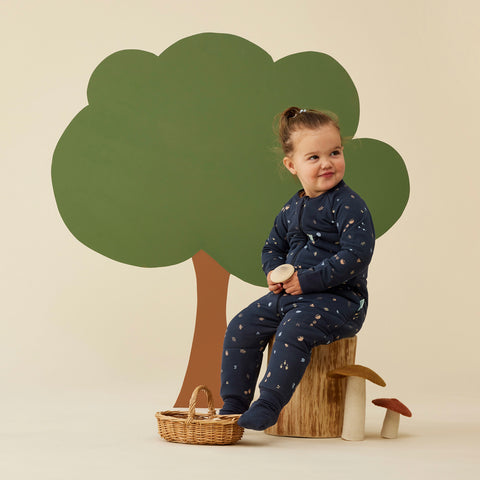 ergoPouch - Organic Long Sleeve Sleep Onesie 3.5 TOG