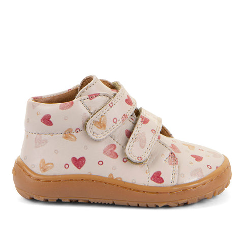 Froddo Barefoot FIRST STEP Nude+ - G2130369-31 (Heart print)