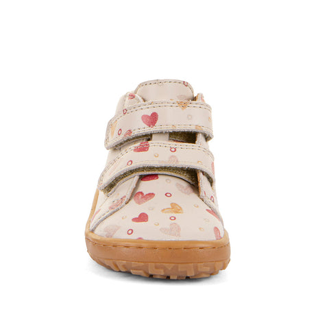 Froddo Barefoot FIRST STEP Nude+ - G2130369-31 (Heart print)