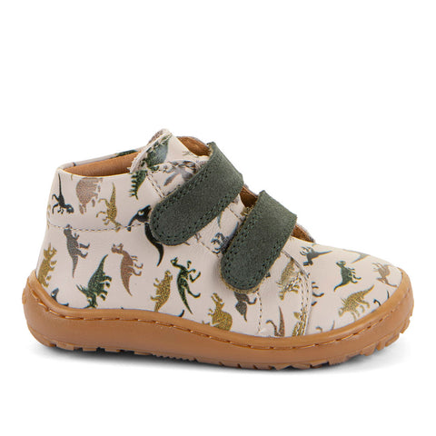 Froddo Barefoot FIRST STEP Green - G2130369-36 (Dinosaur print)