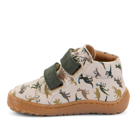 Froddo Barefoot FIRST STEP Green - G2130369-36 (Dinosaur print)