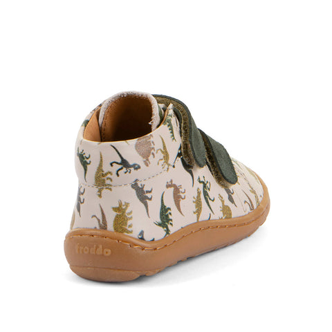 Froddo Barefoot FIRST STEP Green - G2130369-36 (Dinosaur print)