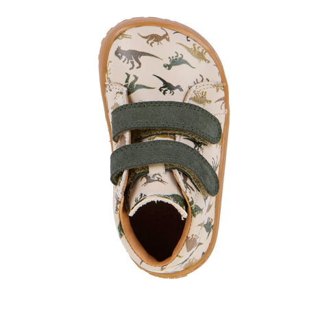 Froddo Barefoot FIRST STEP Green - G2130369-36 (Dinosaur print)
