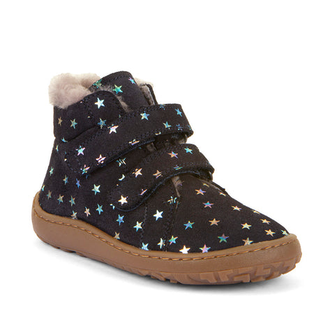 Froddo Barefoot Winter Furry Stars Boots G3110263-13K