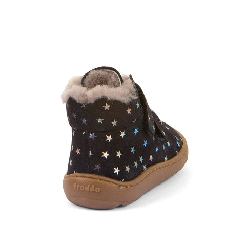 Froddo Barefoot Winter Furry Stars Boots G3110263-13K