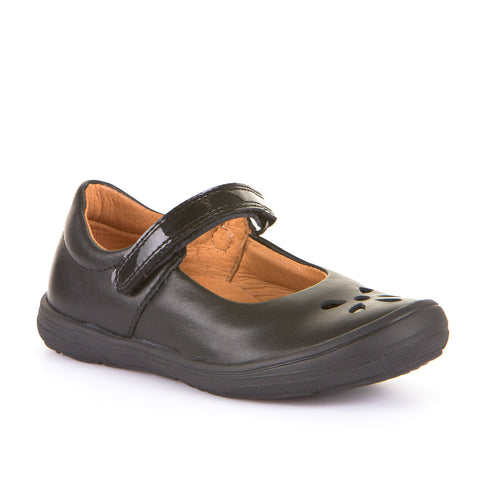 Froddo Mary Jane Flower Detail Black G3140076
