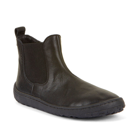 Froddo Secondary School Shoes Black Barefoot Boot at Naturally Kids Shoes
