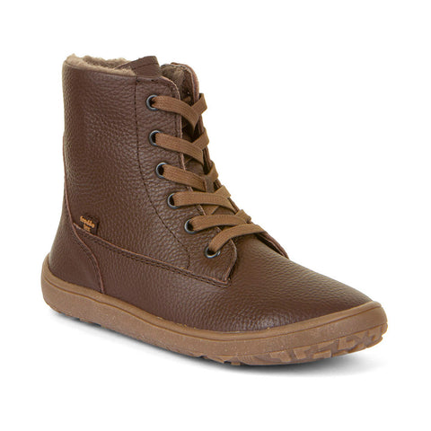 Froddo BAREFOOT TEX LACES BROWN G3160236-1