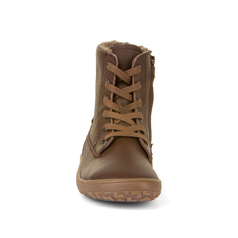 Froddo BAREFOOT TEX LACES BROWN G3160236-1
