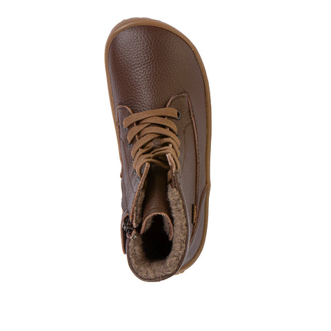 Froddo BAREFOOT TEX LACES BROWN G3160236-1