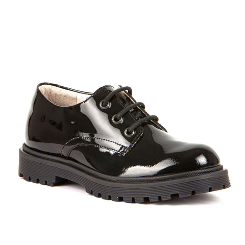 Froddo Lea L Patent Black School Shoe G4130077