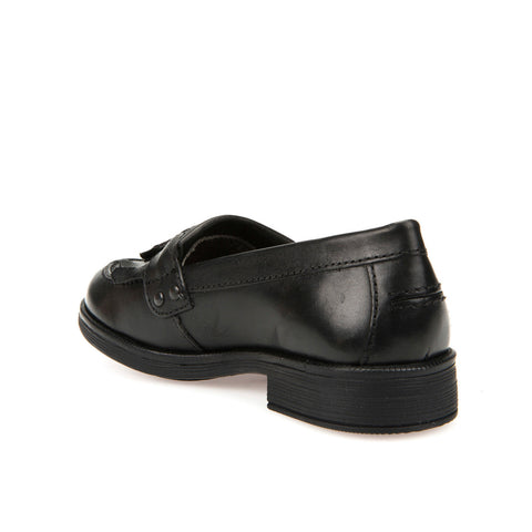 Geox Agata Black Moccasins