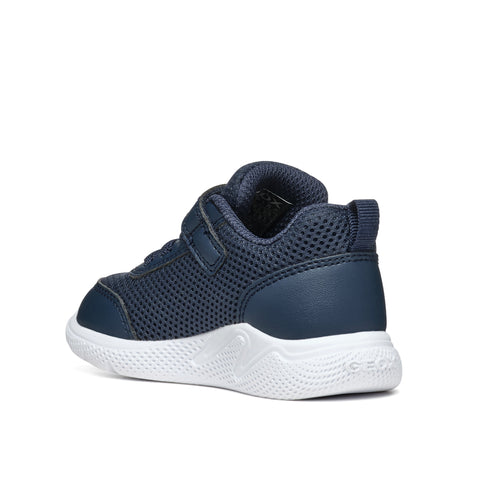 GEOX B Sprintye B. C - MESH+GEOBUCK NAVY