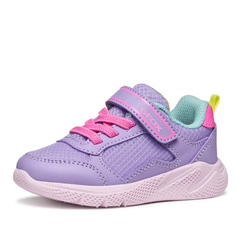 Geox B SPRINTYE GIRL B - SYNT.LEA+M