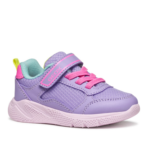 Geox B SPRINTYE GIRL B - SYNT.LEA+M