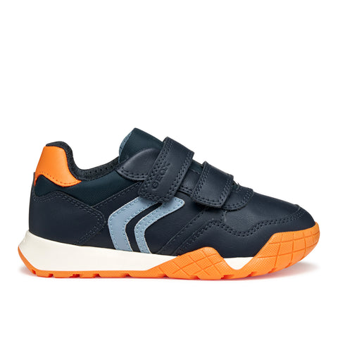 Geox J RANN-E BOY NAVY/ORANGE