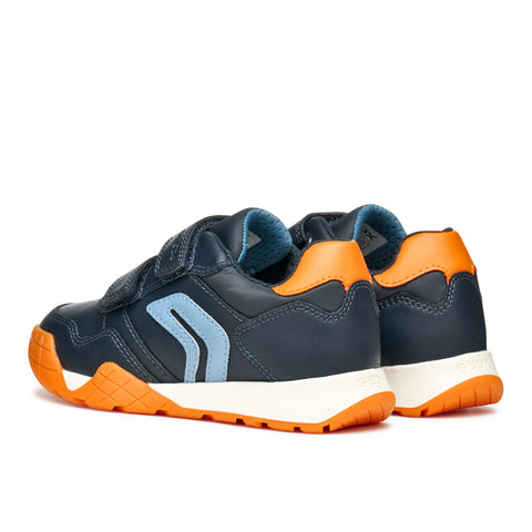 Geox J RANN-E BOY NAVY/ORANGE