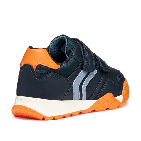 Geox J RANN-E BOY NAVY/ORANGE