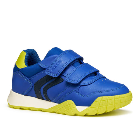 Geox J RANN-E BOY ROYAL/LIME