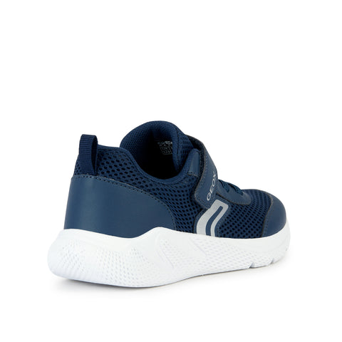 GEOX J Sprintye B. A - MESH+GEOBUCK NAVY