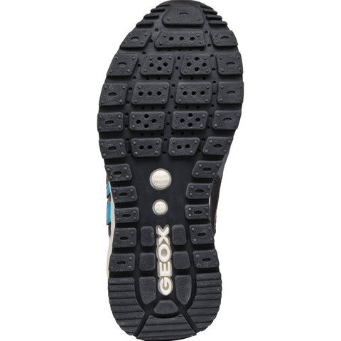 Geox J Pavel D - GBK+NYLON Black/Orange
