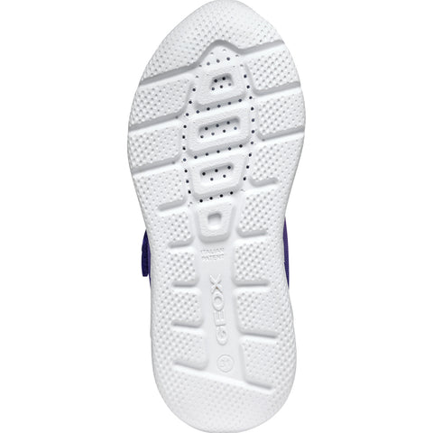 GEOX J Sprintye G.B - MESH+GEOBUCK Dk Violet / Lilac