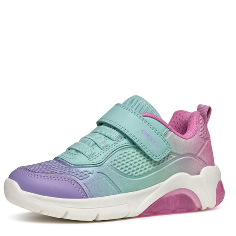Geox J Fadinlight C- PR.LYCRA+GBK AQUA/LILAC