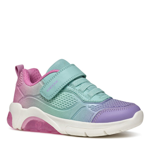 Geox J Fadinlight C- PR.LYCRA+GBK AQUA/LILAC