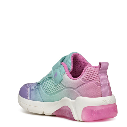 Geox J Fadinlight C- PR.LYCRA+GBK AQUA/LILAC