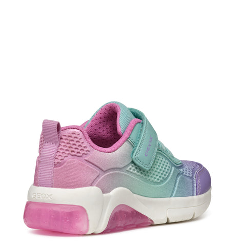 Geox J Fadinlight C- PR.LYCRA+GBK AQUA/LILAC
