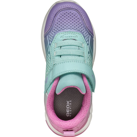 Geox J Fadinlight C- PR.LYCRA+GBK AQUA/LILAC
