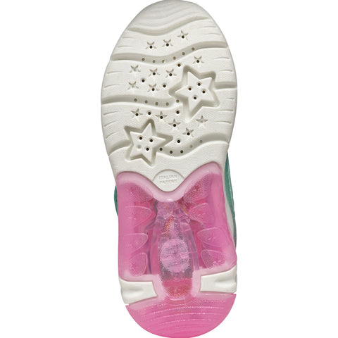 Geox J Fadinlight C- PR.LYCRA+GBK AQUA/LILAC