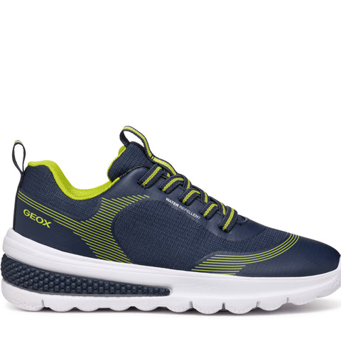 Geox J Activart Trainer Navy/Lime