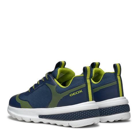 Geox J Activart Trainer Navy/Lime