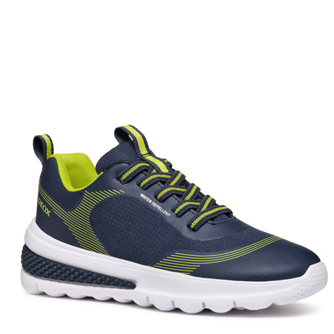 Geox J Activart Trainer Navy/Lime
