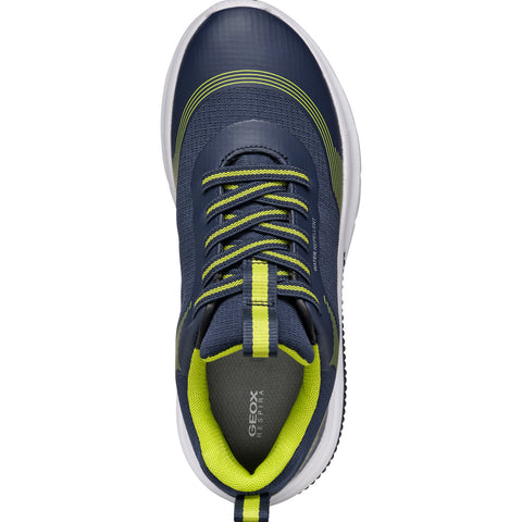 Geox J Activart Trainer Navy/Lime