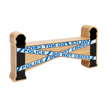 Natural Blue & White Police Barrier