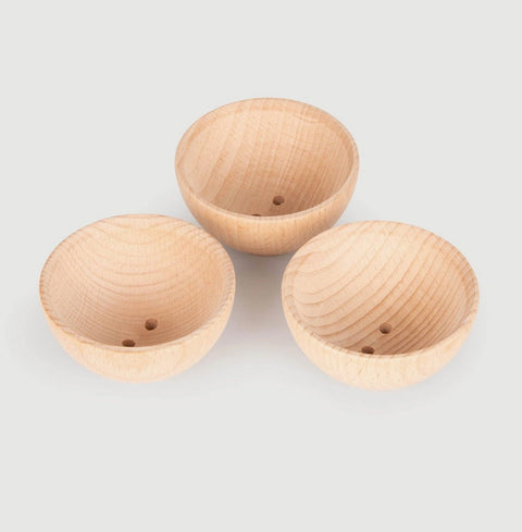 Tickit Loose Parts Wooden Bowl