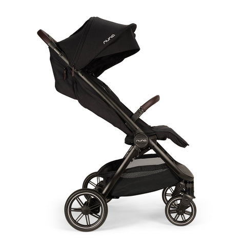 Nuna TRVL DUBL Compact Stroller - Caviar