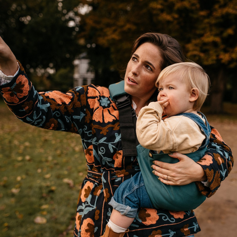 Wildride Toddler Carrier - Ocean Blue