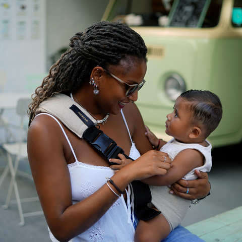 Wildride Toddler Carrier - Sand Linen