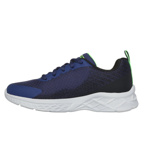 Skechers Microspec II Vovrix Navy/Black/Lime