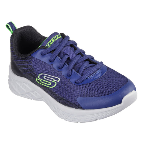 Skechers Microspec II Vovrix Navy/Black/Lime