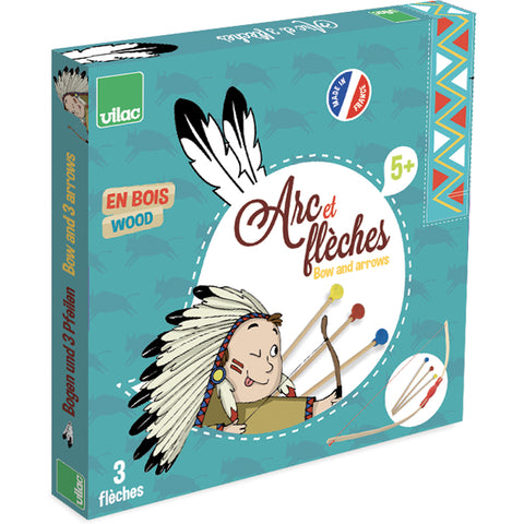 Vilac - Bows, Arrows & Target Kit